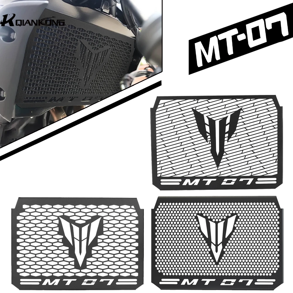 

aluminium Motorcycle Radiator Grille Guard Protection Cover Protector FOR YAMAHA MT-07 MT07 2017-2018-2019-2020-2021-2022-2023