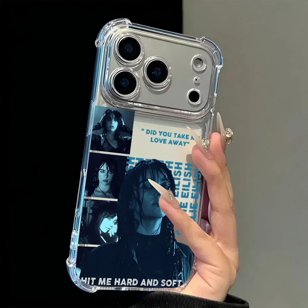 Fashion Singer B-Billies E-Eilishs Phone Case For Xiaomi Redmi 14C 13C 12C K50 K40 Note 14 13 12 11 10 A1 A2 A5 Pro Plus 4G 5G