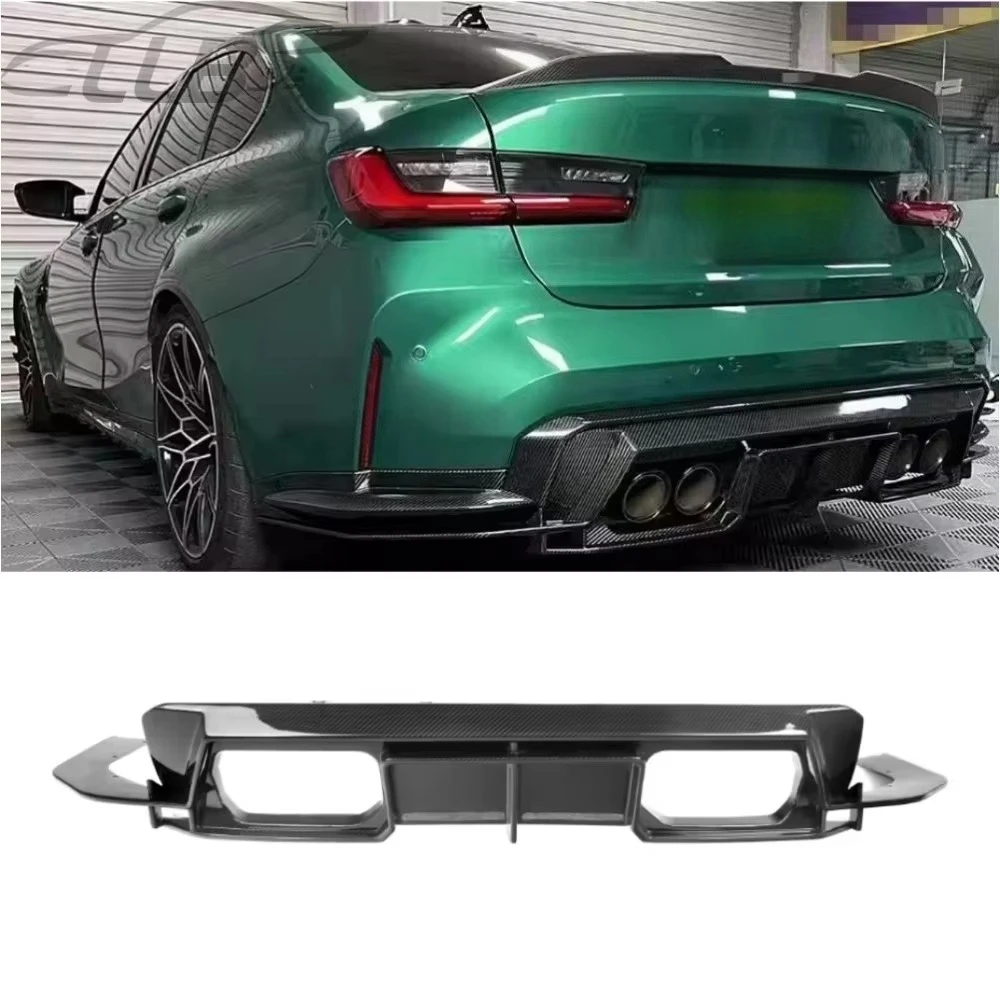 High-Quality PSM Style Dry Carbon Fiber Rear Bumper Diffuser for BMW M3 G80/M4 G82/G83 2021+