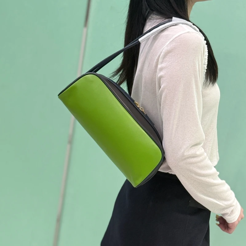 

High Quality Saddle Bag New Genuine Leather Luxury Designer Casual Large Capacity Tote Bags Women Famous Brand Handbag 2026