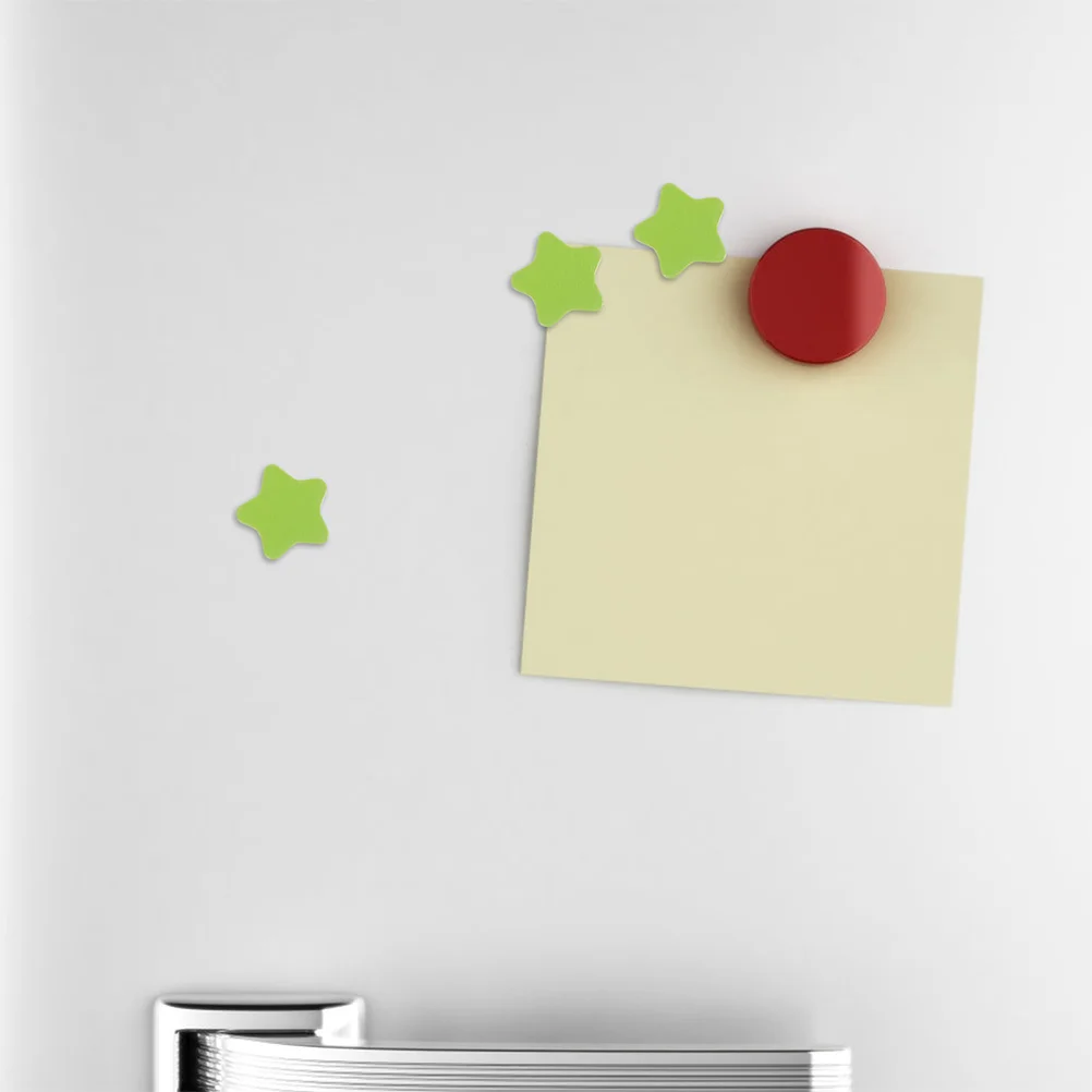 

100Pcs Star Magnets for Motivational Reward Charts Group Competitions Classroom Office Fridge Locker Decorations Creative