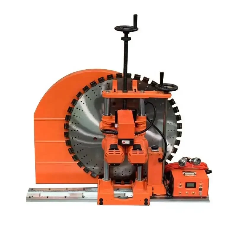 

Dual Motor Vertical Wall Saw Machine 800-1200mm Diamond Circular Wall Cutter for Concrete Cement Wall Cutting Machine