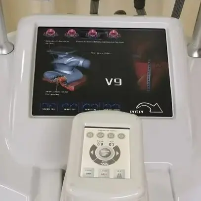 

НОВИНКА: Аппарат V9 Vela для коррекции фигуры и похудения с вакуумом, кавитацией 80K, роликовым массажем, устранением жировых отложений и лифтингом лица