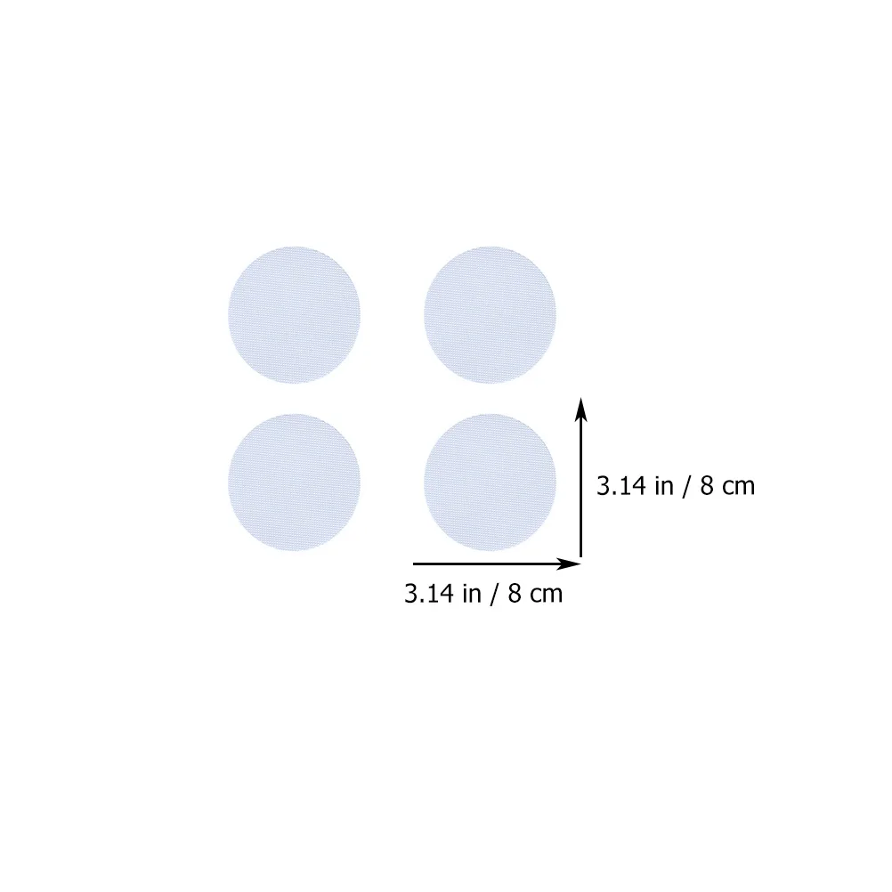 

Bathroom Non slip Stickers Round Shape Flooring Nonslip PEVA Material Strong Adhesive Kitchen Pool Bathtub Safe Shower