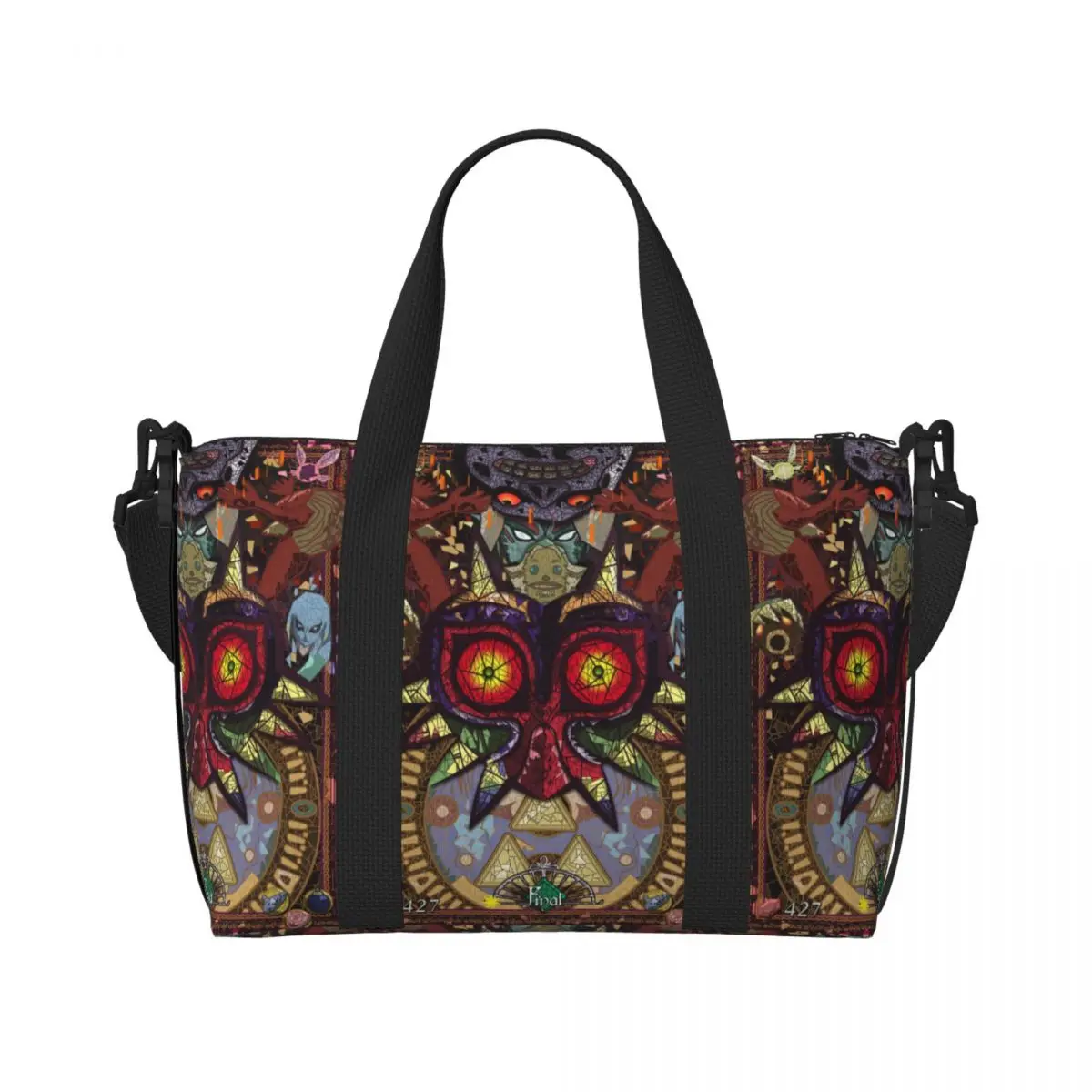 

Custom Z-Zeldas Video Game Tote Bag Women Big Capacity Game Style Hot Gym Beach Travel Bags