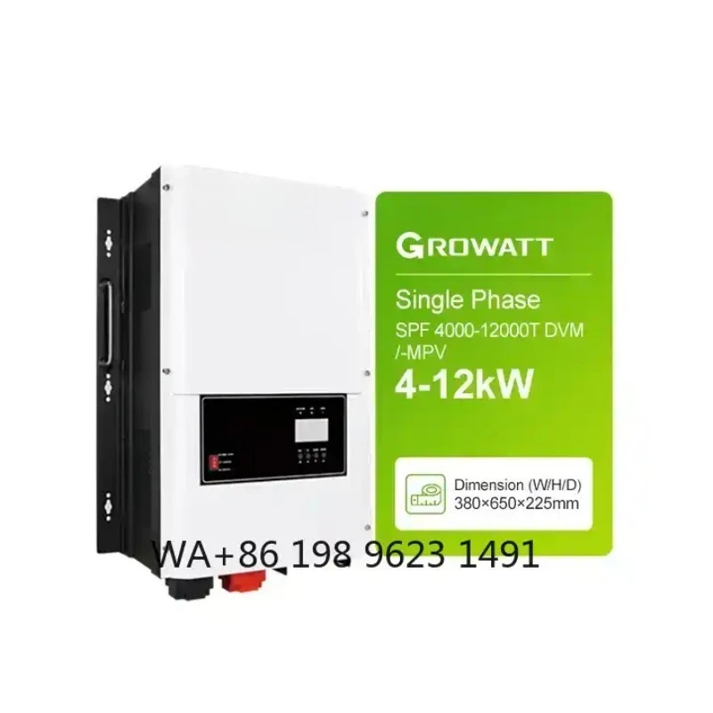 6KW SPF6000T DVM Split Phase 120V 240V Low Frequency Off Grid Solar Inverter Pure Sine Wave MPPT PV System