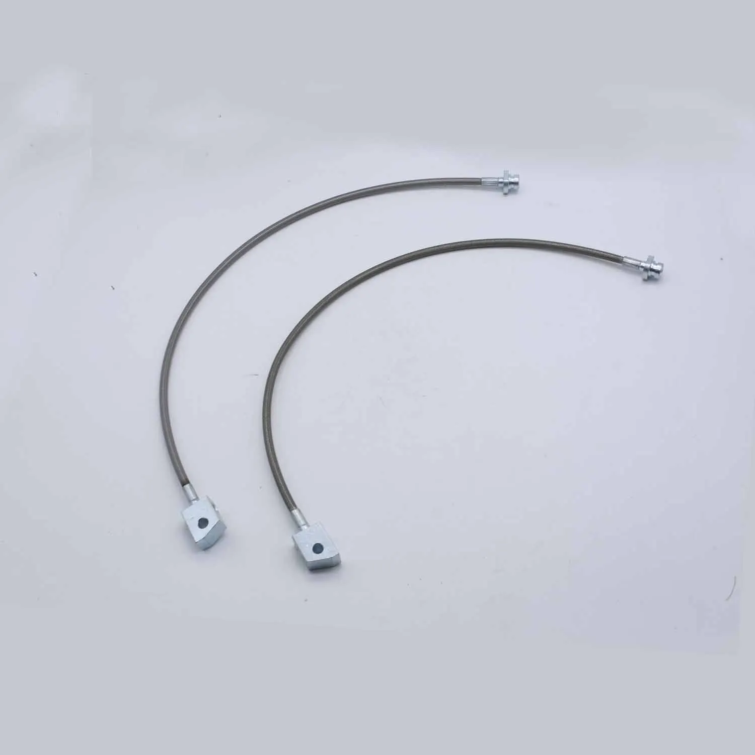 2pcs 2"-6"Lifts Front + Rear Extended Braided Brake Hose Lines For Nissan Patrol GQ Y60 GR GU Y61 Engine Car Accessories Parts - Image 2