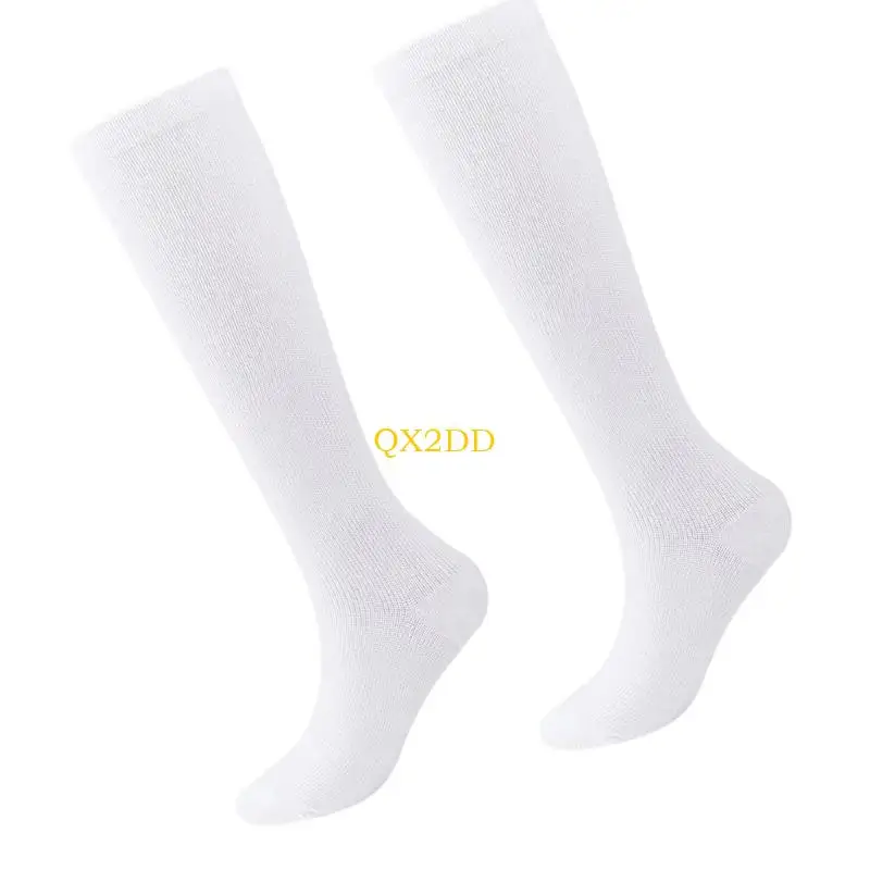 QX2D 1 زوج مهرجان البيرة موضوع الجوارب القابلة للتنفس في أنبوب اللون الأبيض الصلبة جوارب جوارب أنبوب الأنبوب الأنيقة الأنيقة