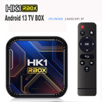 HK1 K8S Android 13 TV Box Rockchi RK3528 2.4G 5G Wifi BT HDR 8K Decoding