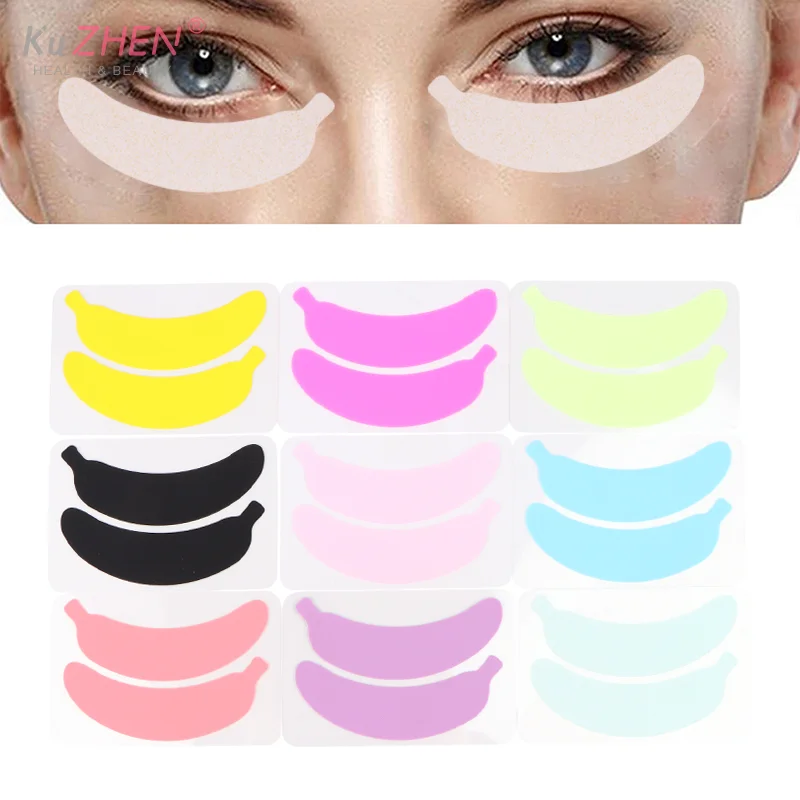 1 par de parches reutilizables para máscara de ojos, almohadillas de silicona, parche esencial para crema de ojos, parche para eliminación de arrugas de ojos, cuidado de la piel de los ojos