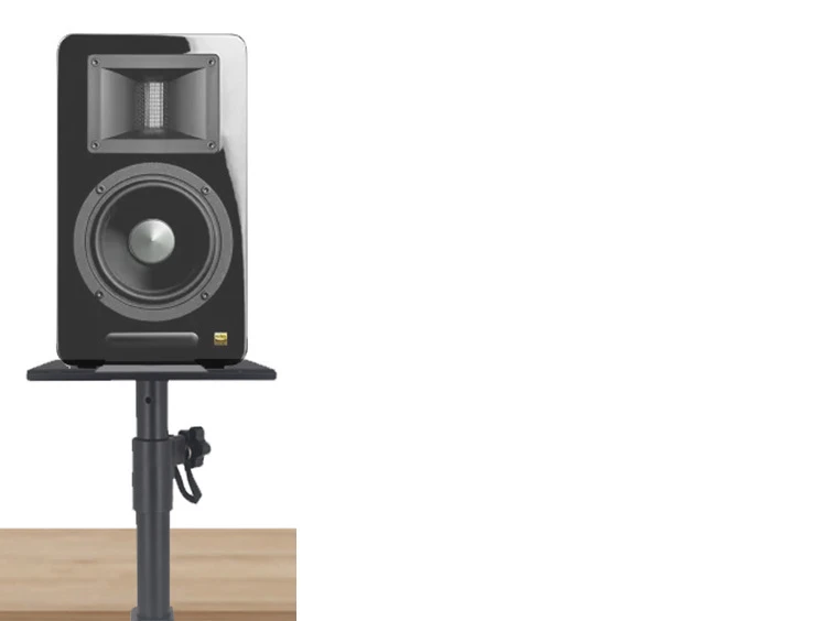 (1 pair=2pc) XP-05T-L height adjustable universal projector desktop stand speaker mount with tray 0-70mm with BIG clamp base