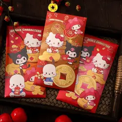 Cartoon Sanrio Spring Festival Red Envelope Hellokitty Kuromi Cute Anime Snake Year 2025 New New Year's Red Envelope Gift