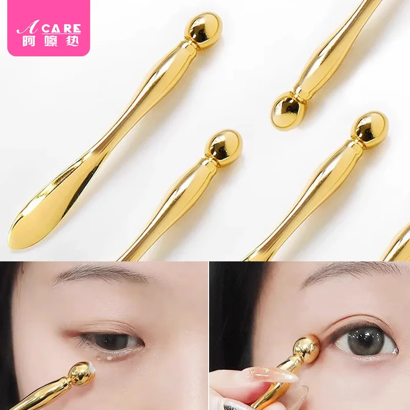 

Massage Stick/Eye Cream A1-Easy to Use Introducing Stick Eye Mask Dig Spoon Manual Roller Press Apply Cream