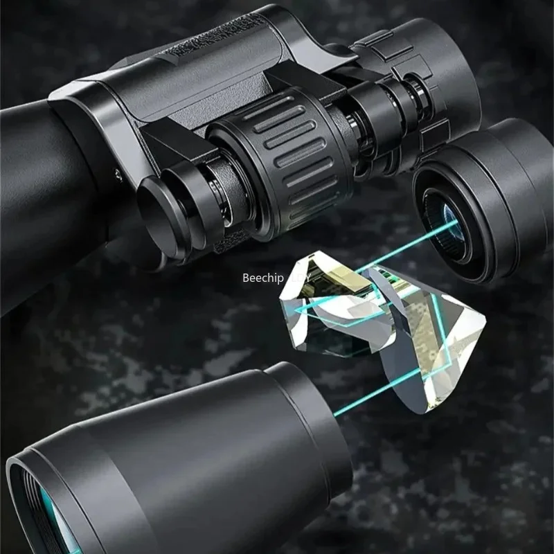 20X50 Hochleistungsfernglas für Erwachsene, Professionelle FMC-Linse mit Zentralfokus, HD-Optik für Vogelbeobachtung, Jagd & Reisen – Detail 3