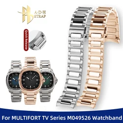 High Quality Solid Precision Steel Strap For MIDO M049 Watchband New Multifort TV Series M049526A Men‘s Bracelet 22mm Belt