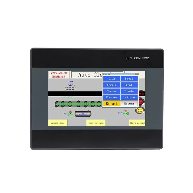 Single Axis Panel Automation Tracking System Hmi Plc Controller