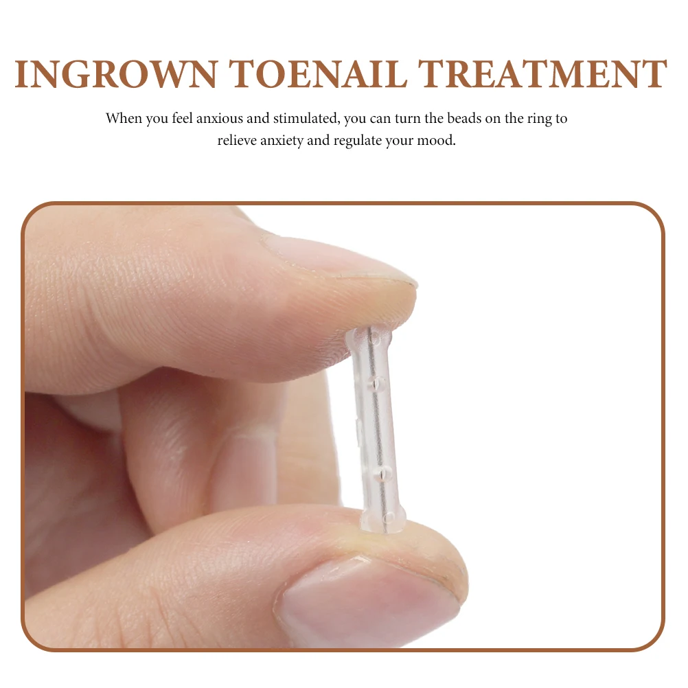 

10 Pcs Nail Stickers Ingrown Toenail Treatment Professional Correction Wire Compact Straightener Household Tools Daily Use