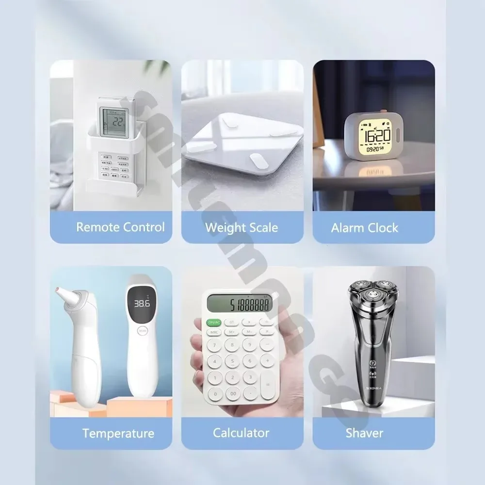 10 قطعة CR2450/CR2430/CR2032/CR2025/CR2016/CR1632/CR1620/CR1616 3V بطاريات زر الليثيوم 2450 خلية عملة لمفك الساعات #6