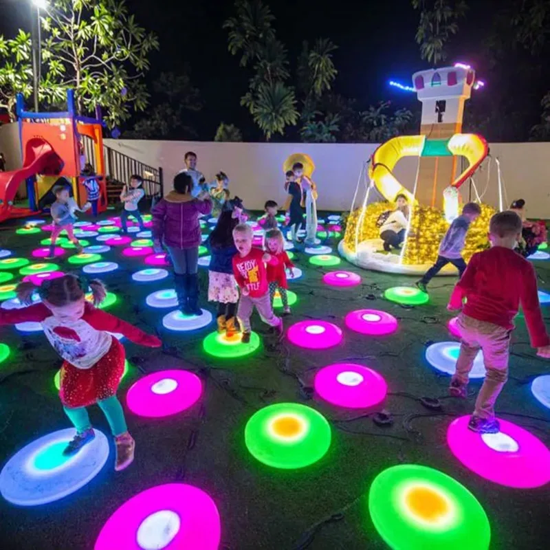 Outdoor RGB LED Stage Atmosphere Light Energy-saving Interactive Decor Light for Activity Performance