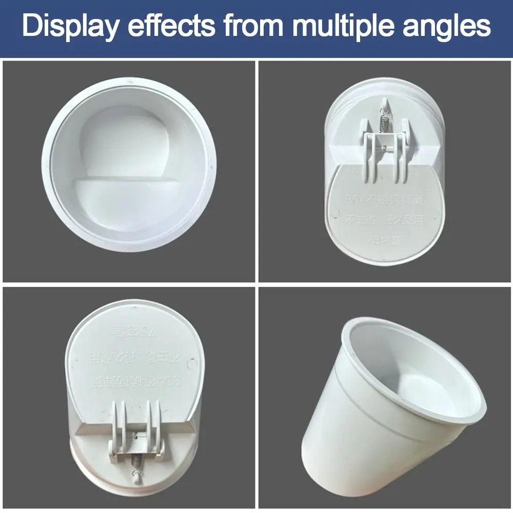 Anti-leak Toilet Flange Ring Automatic Closing Floor Outlet Closestool Sealing Bowl Replacement Outlet Spill Sealing