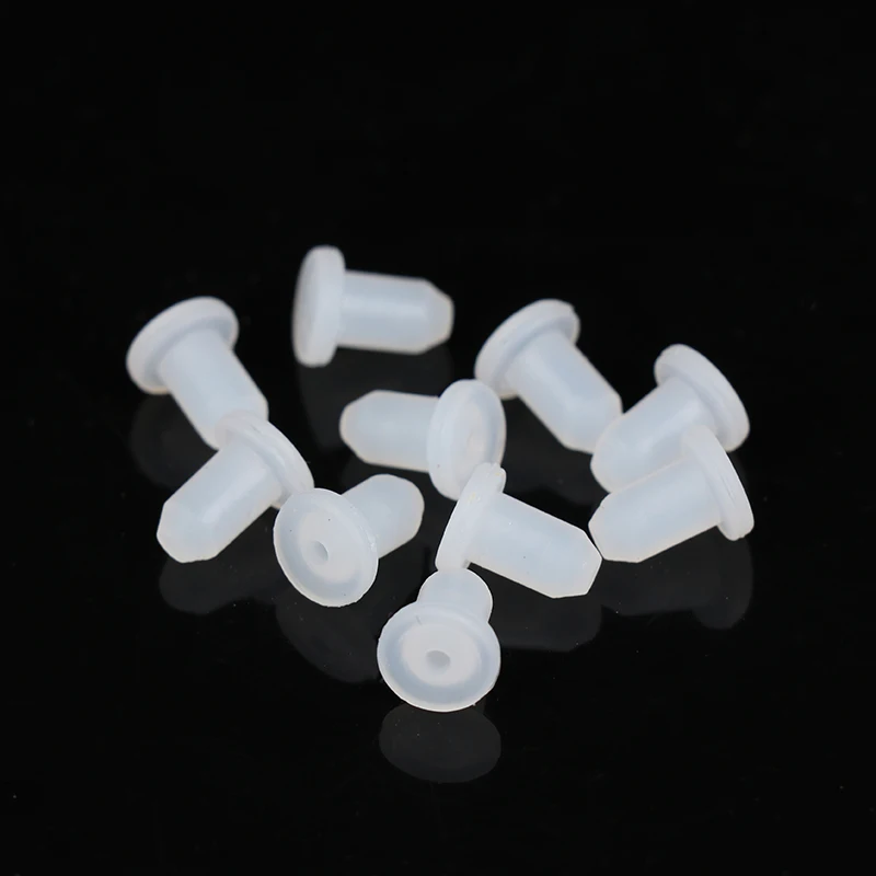 10pcs CISS DIY Acessories Cartridge Sealing Stopper Rubber Plug Cartridge Plugs Silicon Spigot For Use Ink Cartridge Ciss