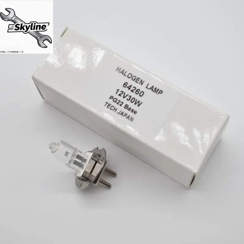 64260 hlx 12V 30W 64260 12v 30w PG22 12V30W ophthamic halogen bulb Zeiss Nikon Haag-Streit BC900 microscope slit lamp