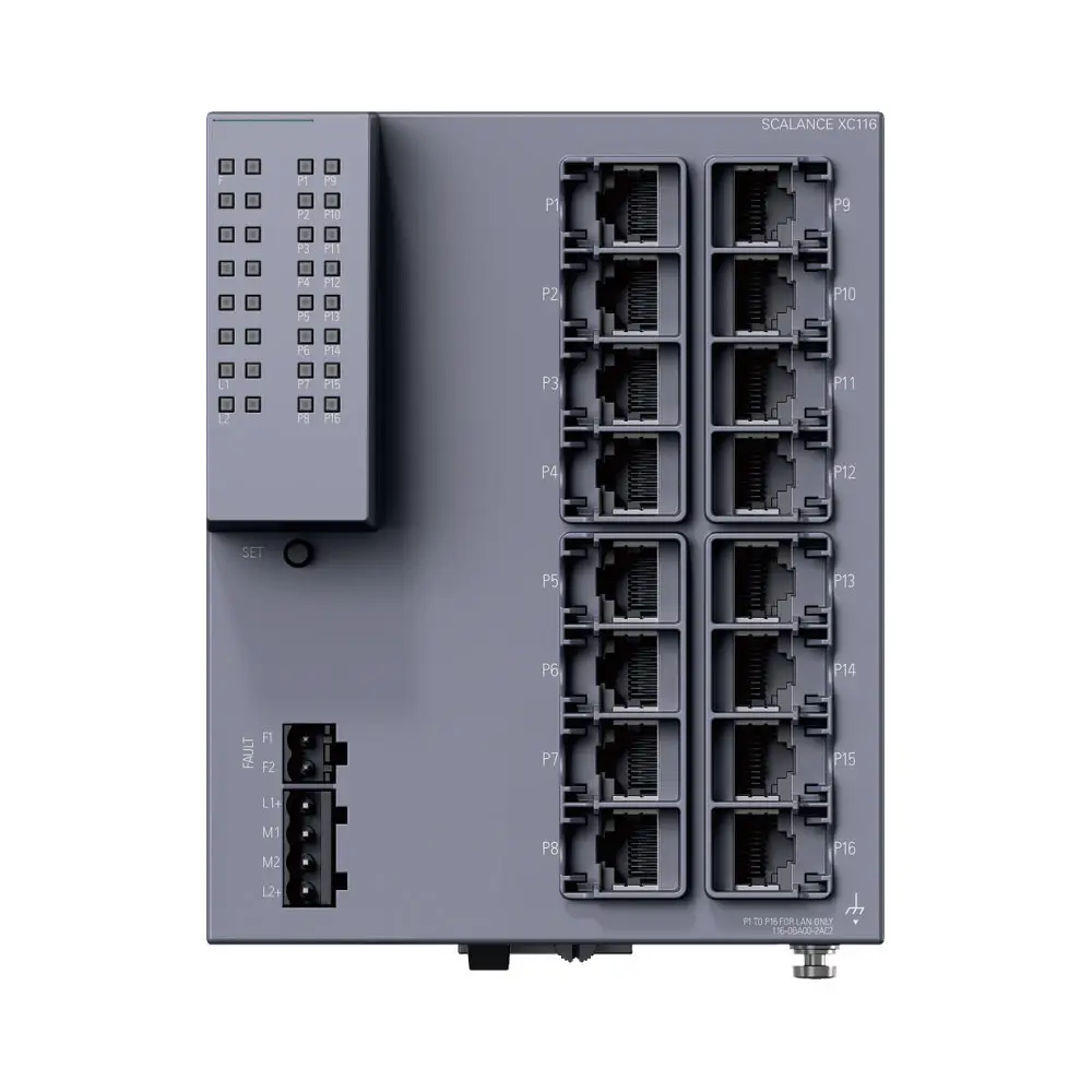 Module de commutation d'origine SCALANCE XC116 NET IE 6GK5116-0BA00-2AC2 6GK51160BA002AC2