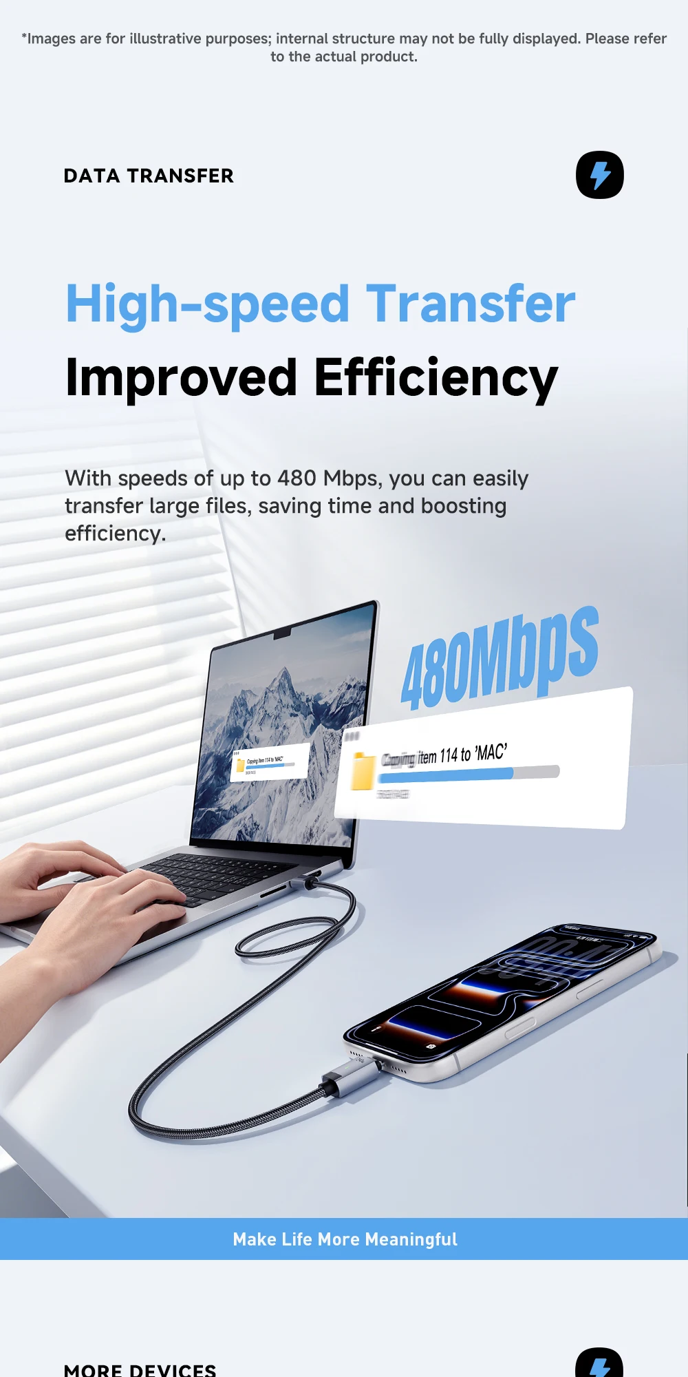 Essager 240W Magnetic Charging Cable E Marker USB C To Type C Cable PD3.1 Fast Charging For iPhone 17 16 Samsung S25 iPad Laptop
