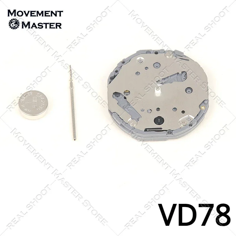 New Original VD78A Movement 6 O'clock Small Second 6G28 Universal Quartz Movement Watch Repair Movement Replacement Parts