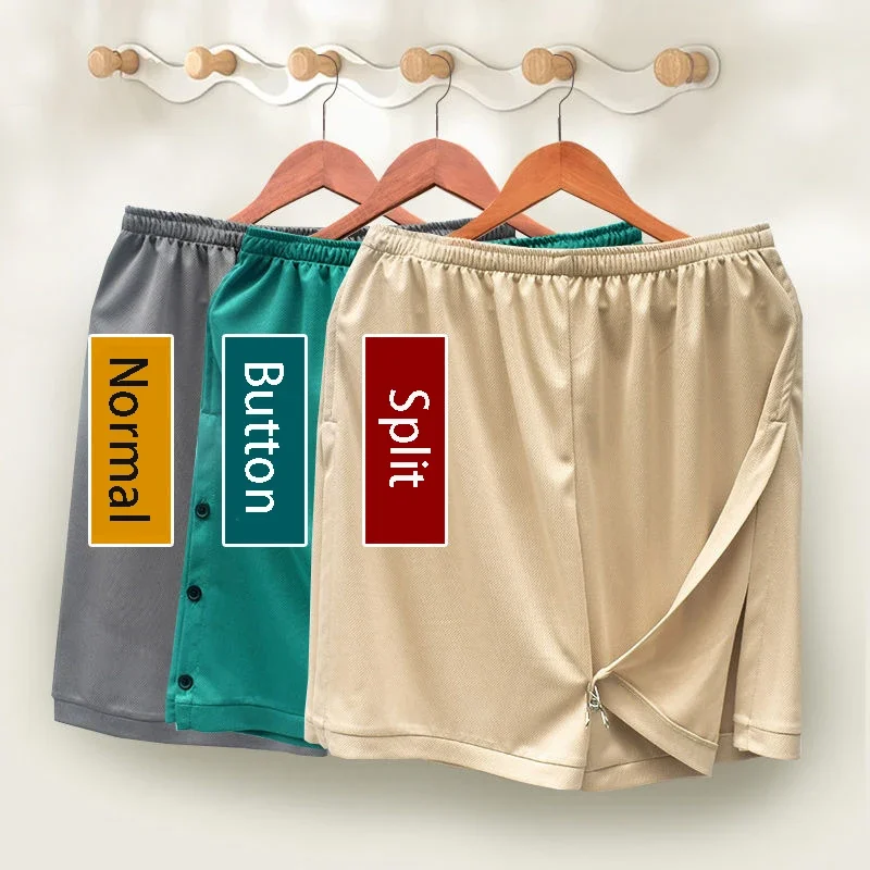 Summer Spring Men's Skirt Shorts Underwears Male Plus Size Casual Sleeping Shorts Apro Pants