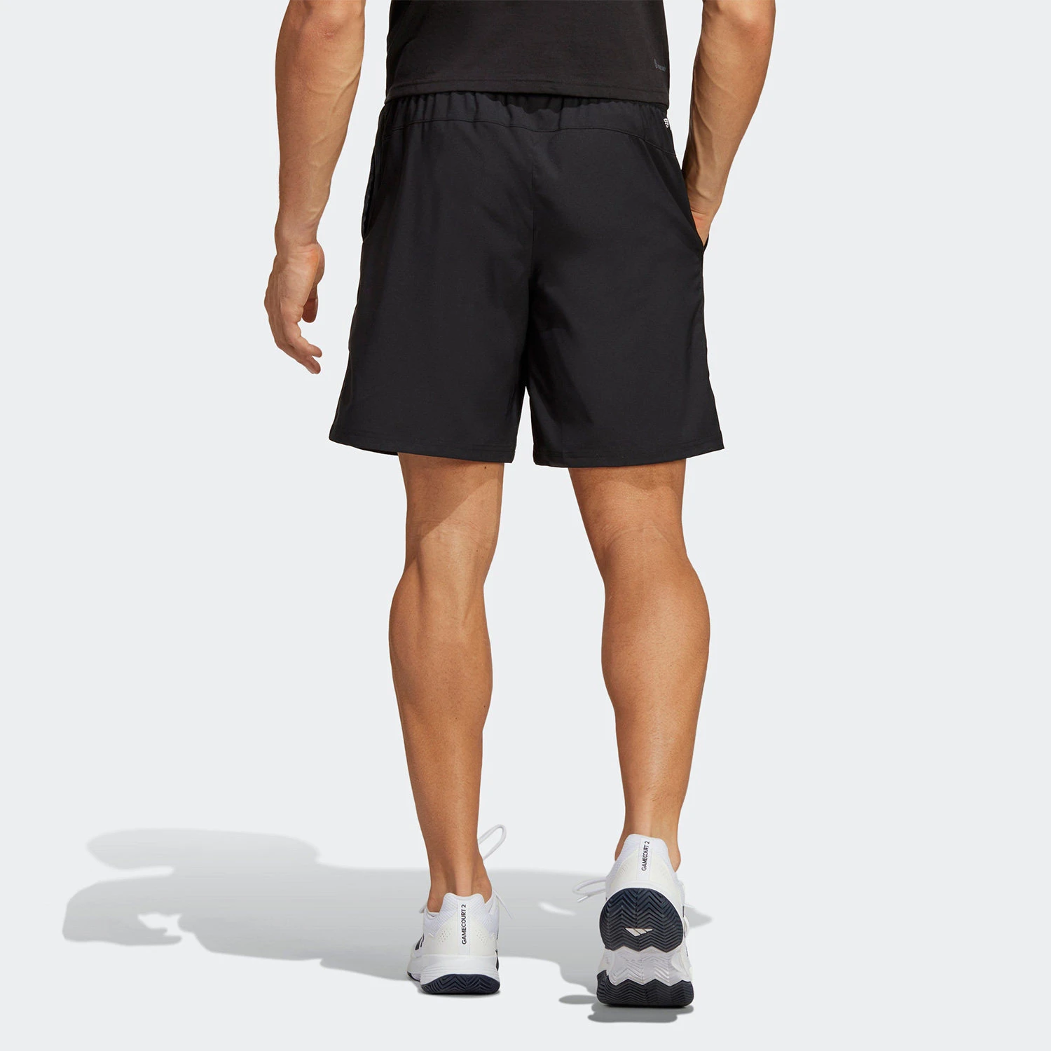 Adidas 2023 Summer New Model Moisture-Wicking Tennis Men's Sport Shorts 2 PCS HR8725+HR8725