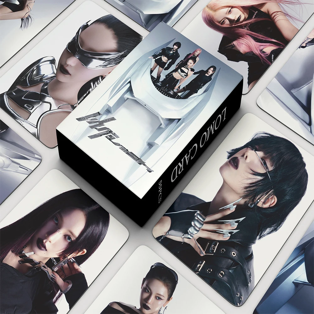 การ์ดจอ kpop LOMO ขนาด55ชิ้น/เซ็ต, ใหม่อัลบั้มใหม่สำหรับฤดูหนาวบันทึกรูปภาพ MODE Korea น่ารักของขวัญสำหรับแฟนๆ