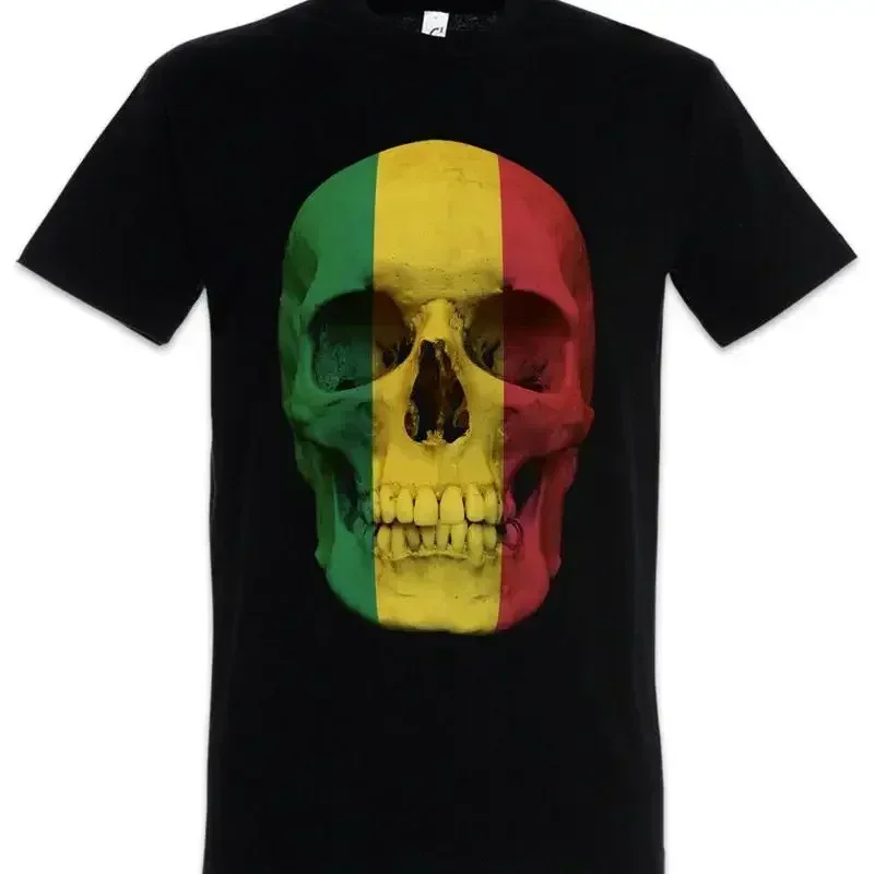 CLASSIC BOLIVIA SKULL FLAG T SHIRT Banner