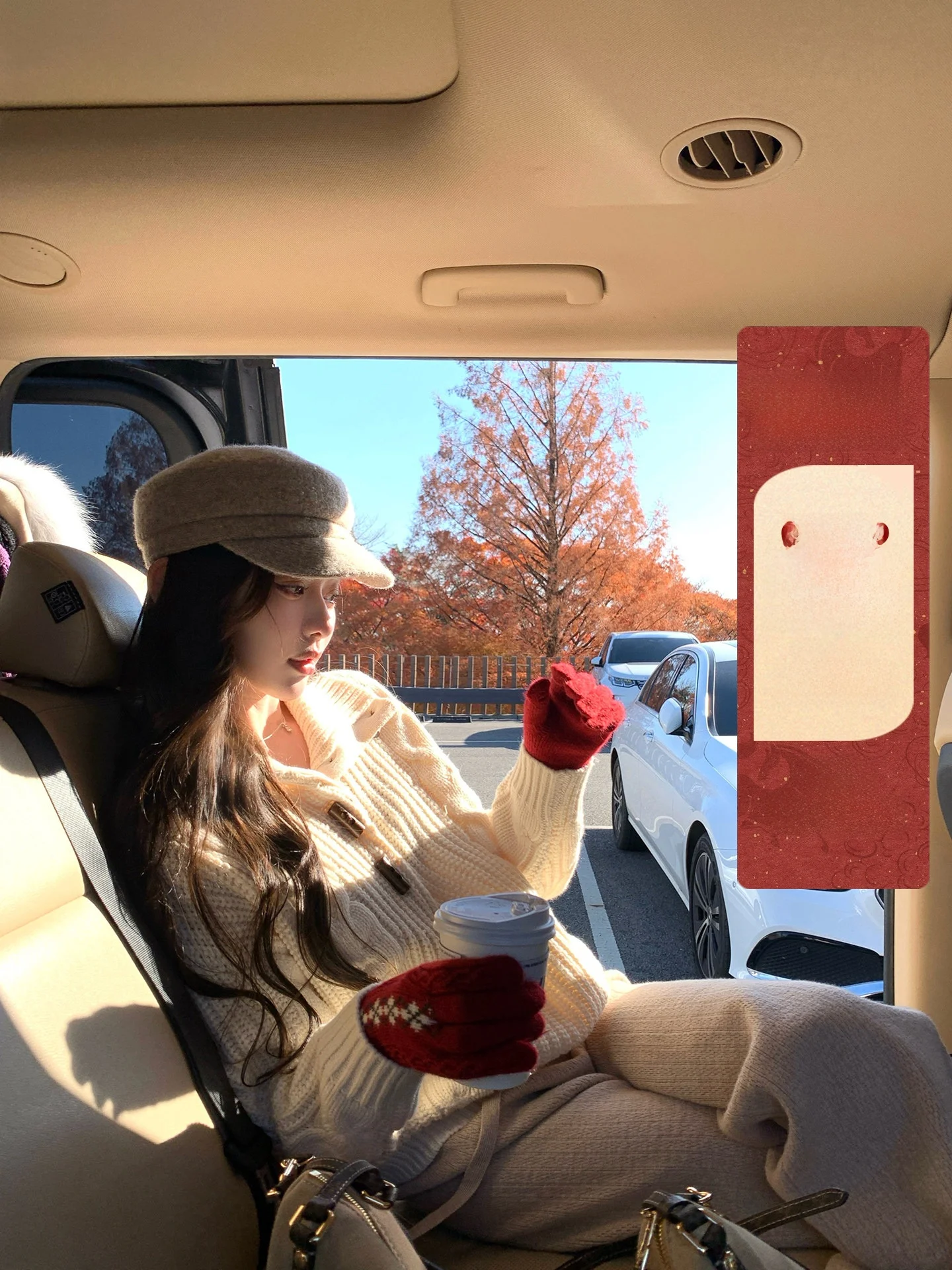 

Chen Jin Cleanfit Korean Sle Knitted Sweater High Collar Two-Way Wear Rough Needle Twist Horn Button Autumn Winter New A...