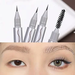 Water Liquid Eyebrow Pencil Waterproof Sweat-proof Long Lasting No Blooming Eyeliner Lying Silkworm Eyebrow Tattoo Pen Makeup