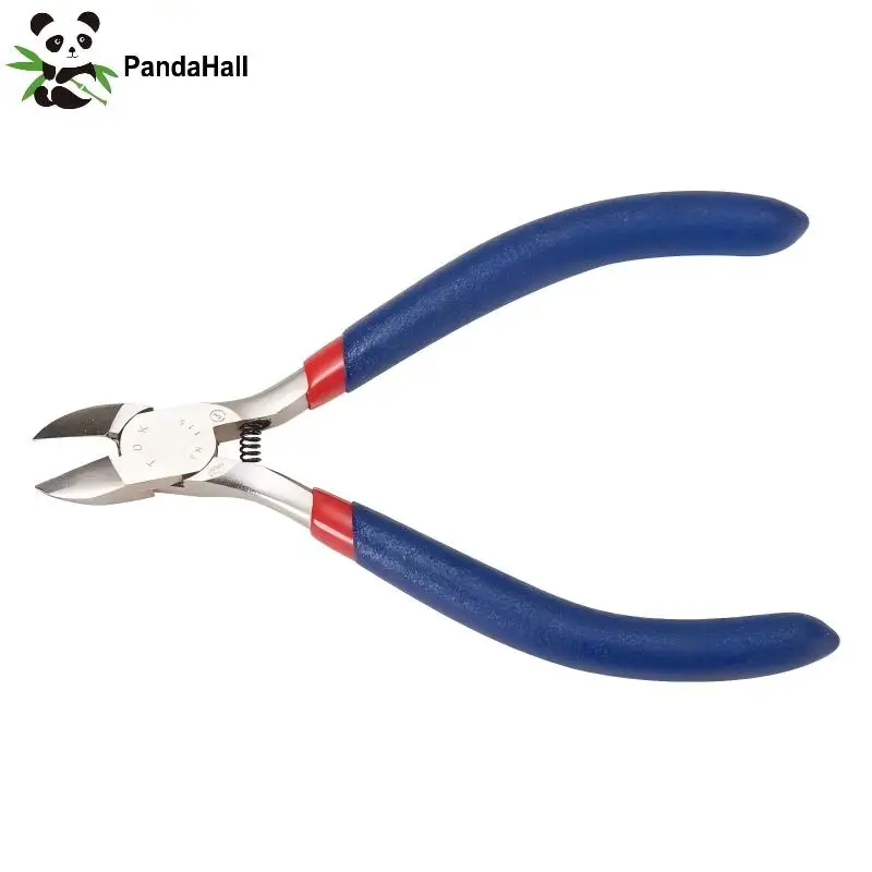 PandaHall Jewelry Pliers Japanese Imported Steel Side-Cutting Pliers Jewelry Making Tool 110x53mm