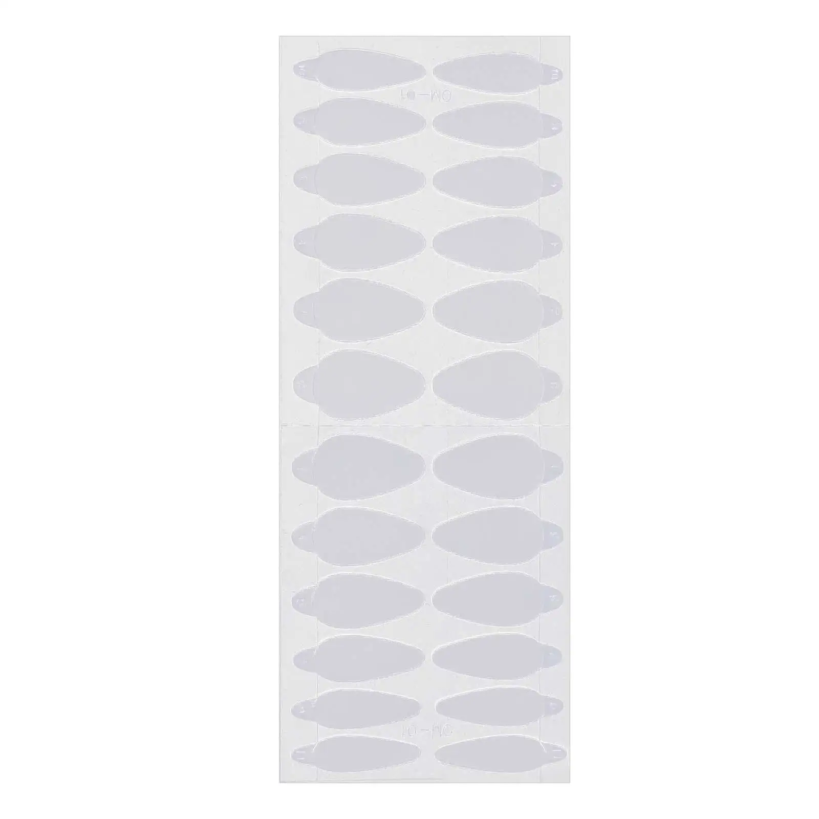 Nail Art Stickers Inner Mold Patch Acrylic Forms for Salon Use and DIY Nail Tip Extension Decoration System