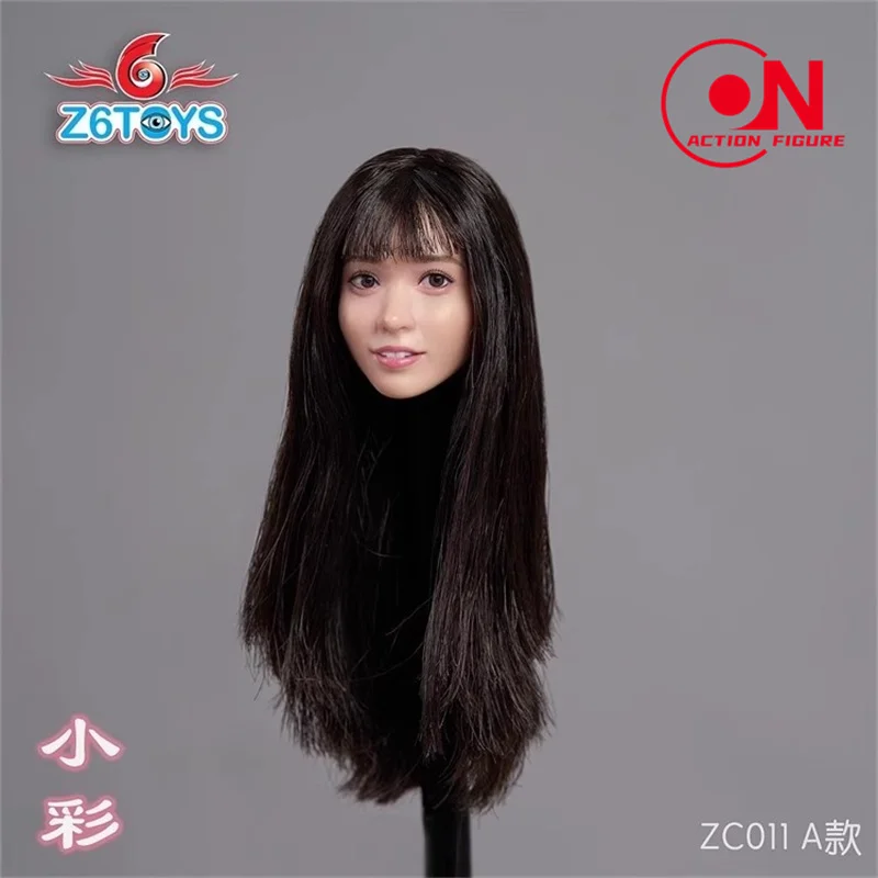Z6TOYS ZC011 1/6 Saika Kawakita Beweegbare Ogen Head Sculpt Carving Model Fit 12 ''Vrouwelijke Soldaat Action Figure Body poppen