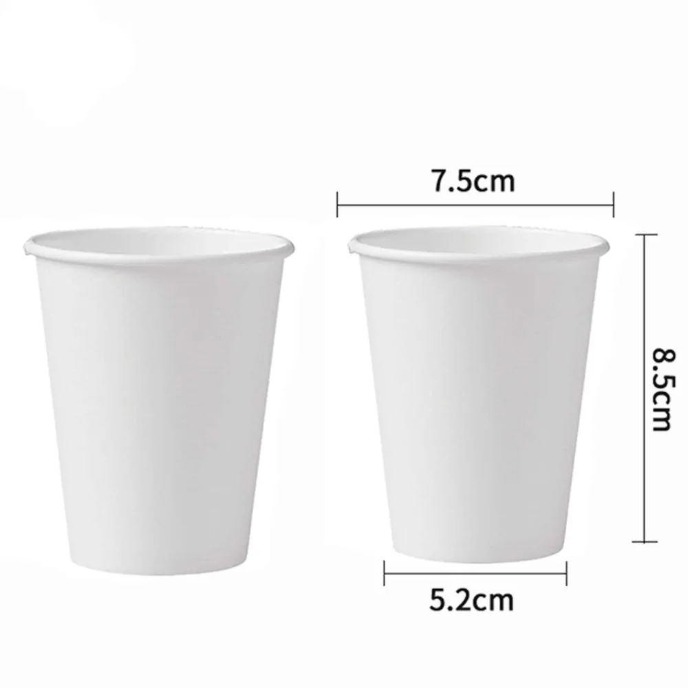 10–300 Stück Partybecher, einfarbig, Einweg-Trinkbecher, Papier-Kaffeebecher, Hochzeit, Babyparty, Geburtstag, Party-Dekoration, Zubehör – Detail 7