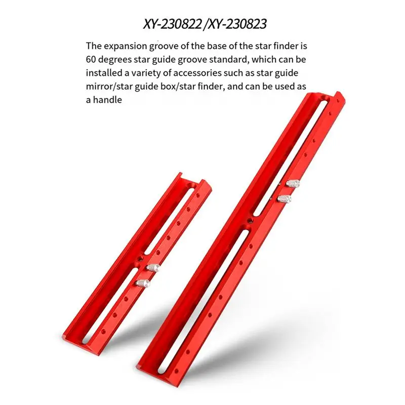 A69P-Dovetail Plate Finder Scope Base Extended Slot Adapter Astronomical Telescope Accessories