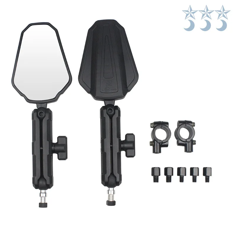 Складное автомобильное зеркало заднего вида ADV для мотокросса, большое складное зеркало заднего вида