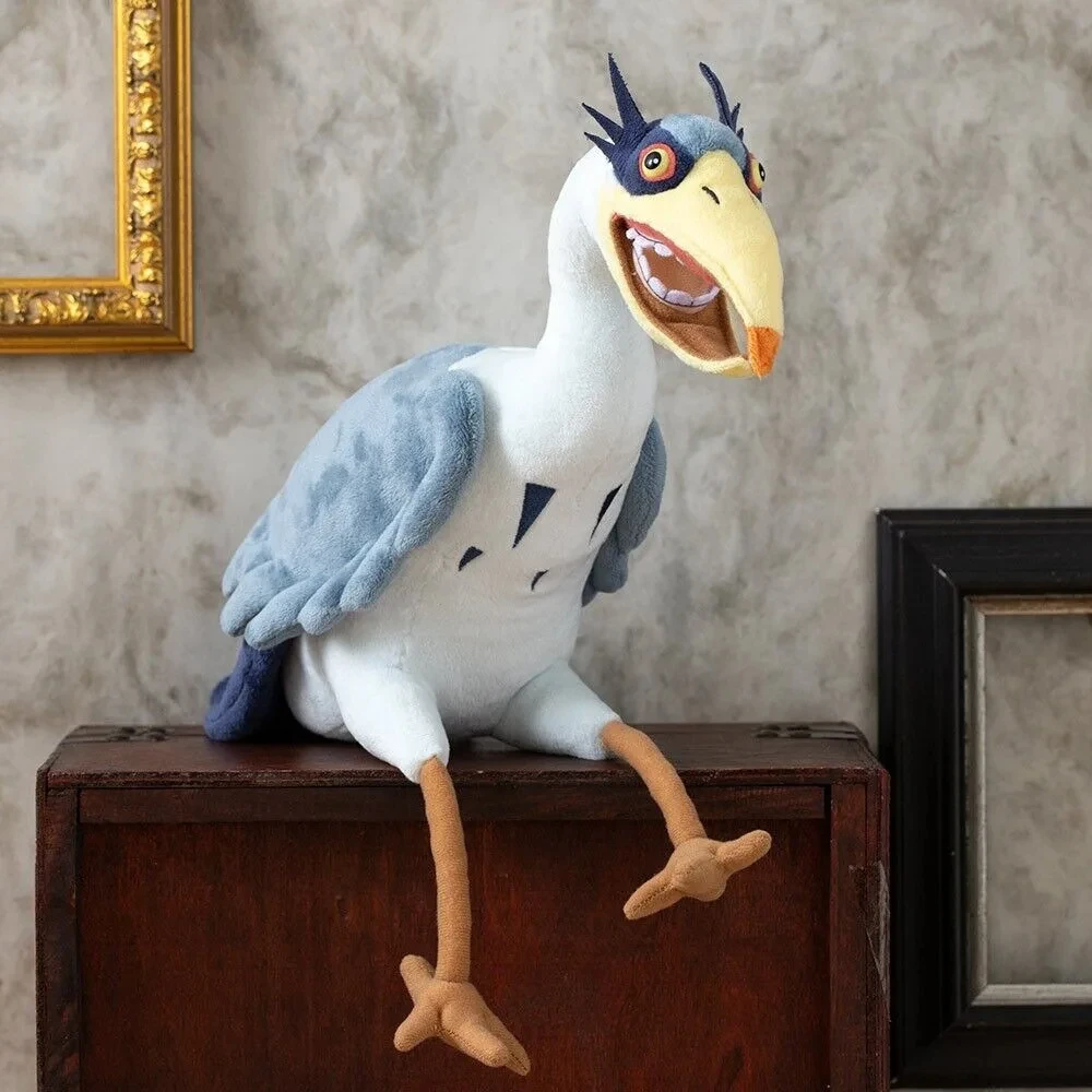 The Boy The Heron Plush Toy Heron Plushie Soft Stuffed Plush Pillows Heron Animals Doll Sofa Decoration Kid Birthday Toy Gifts