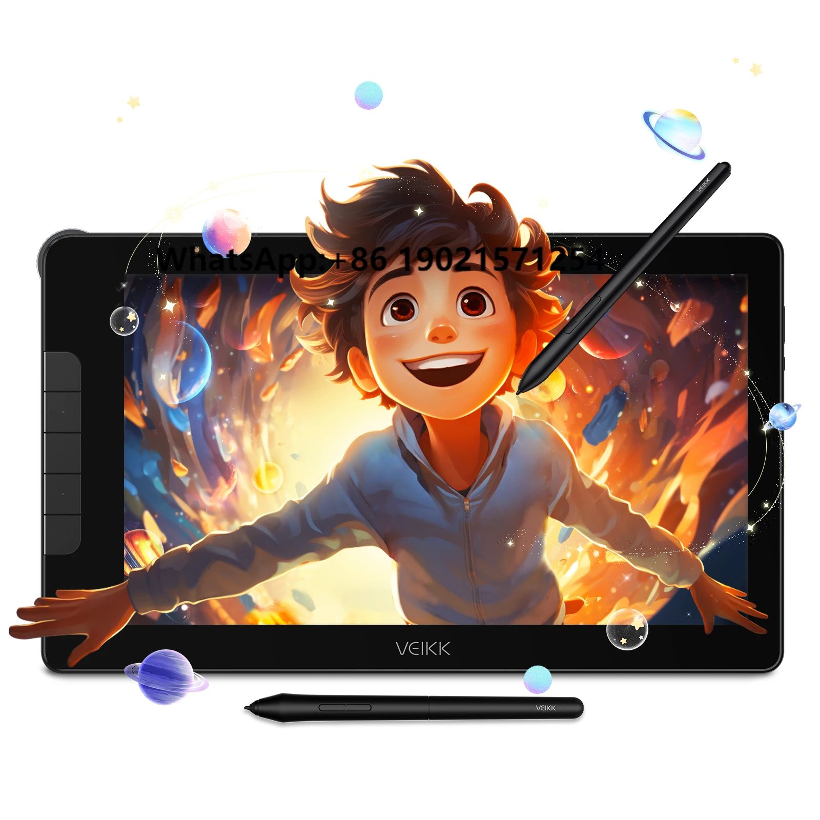 

VEIKK VK1600 15.6 Inch ROHS Certified PC Screen 16384 Levels USB Interface Drawing Tablet Computer Accessories Accessory