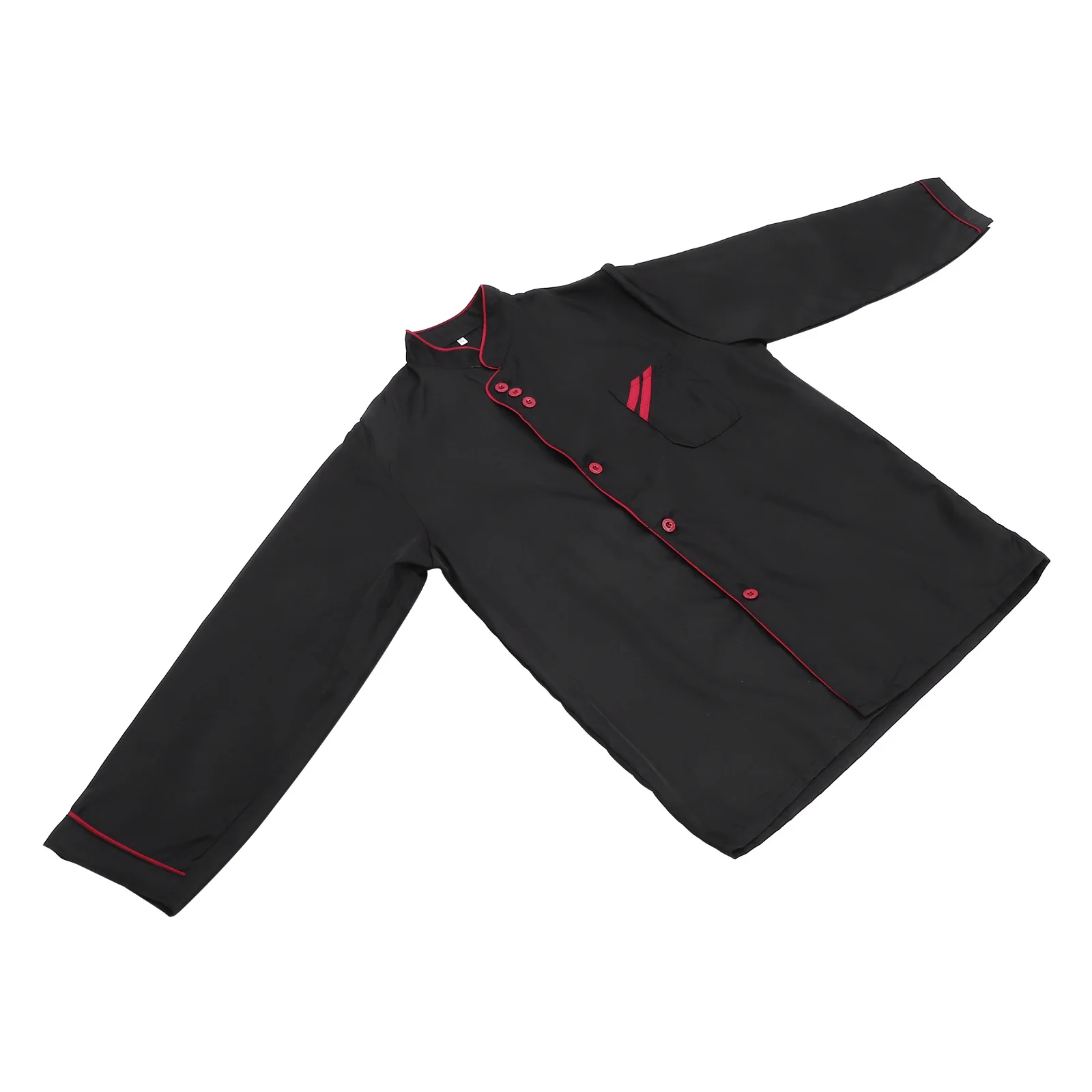 Long Sleeve Chef Jacket Unisex Wearproof Oil Proof Breathable Catering Shirt For Restaurant Hotel Kitchen Workwear