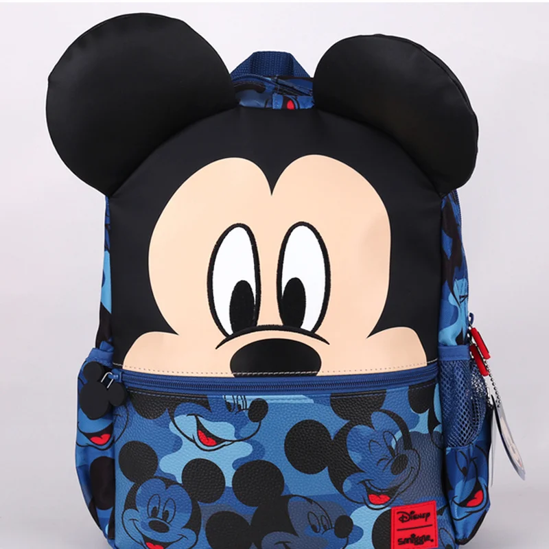 New Australia Smiggle Disney Mickey Mouse School Bag Hat Bag Cute Cartoon Backpacks For Primary And Secondary School Studen Gift