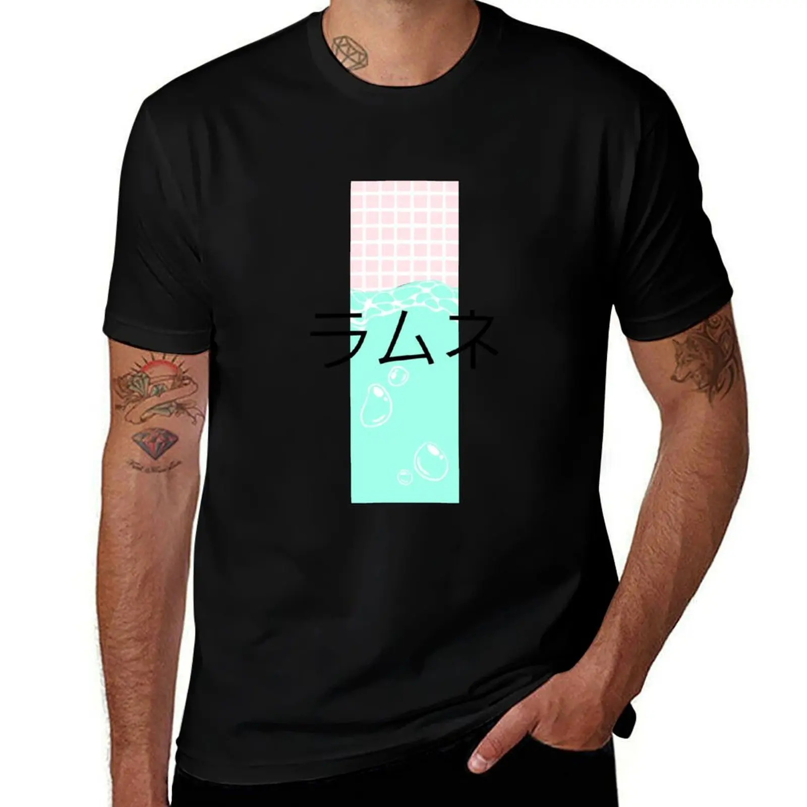 Ramune T-Shirt Street Art Print Tee Shirt