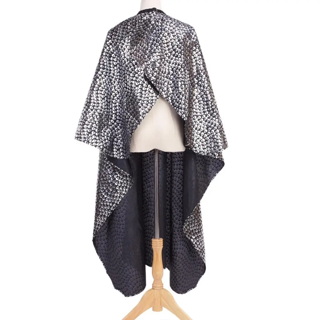 

Salon Cape High Density Cotton Waterproof Hairdressing Gown Haircut Cape for Hair Styling Dyeing Equipment