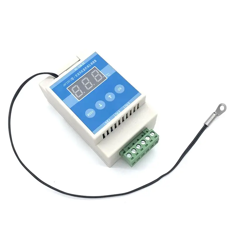 

ABMO Контроль скорости вентилятора шкафа Автоматический контроль температуры AC 220 В/110 В Двигатель вентилятора Водяной насос Регулировка температуры, давления