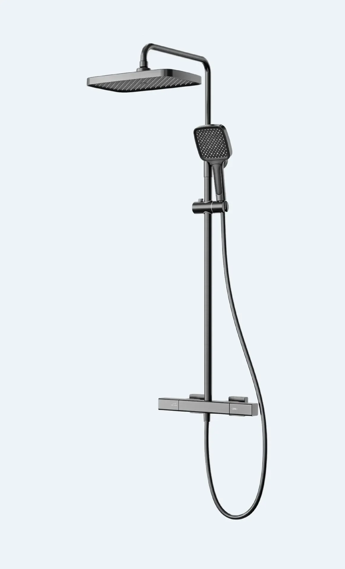 

All copper, minimalist, rain shower set, household, toilet, pressurized, bath surface