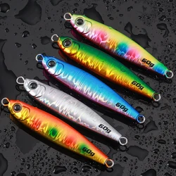 CASTFUN 40g 60g 80g Long Casting Jigs Inshore Fishing Jigs Sea Fishing Lure Metal Slow Jigs
